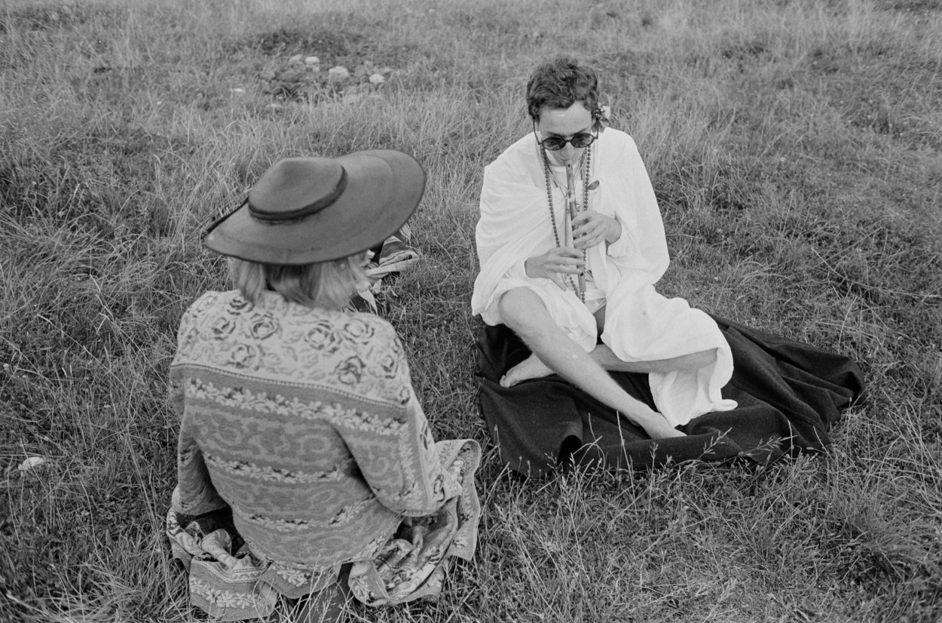 Auch die Schweizer Hippie Szene füllte sich mit der Natur verbunden